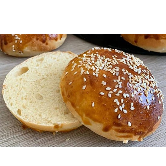 نان همبرگر حجیم